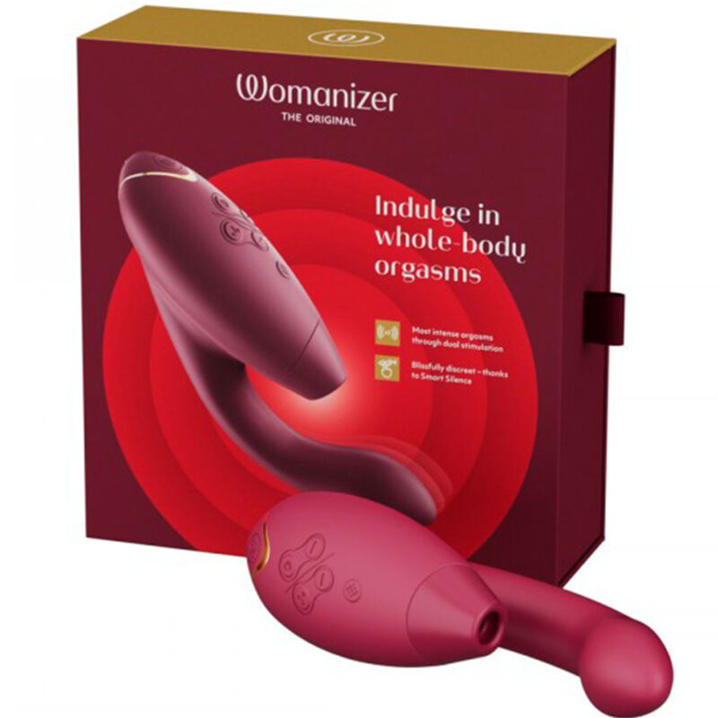 WOMANIZER DUO 2 ESTIMULADOR BURDEOS