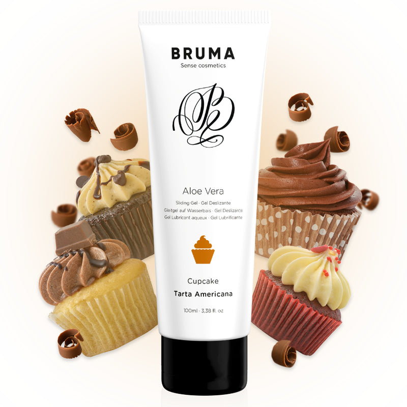 BRUMA GEL DESLIZANTE CON ALOE VERA SABOR A TARTA AMERICANA 100 ML