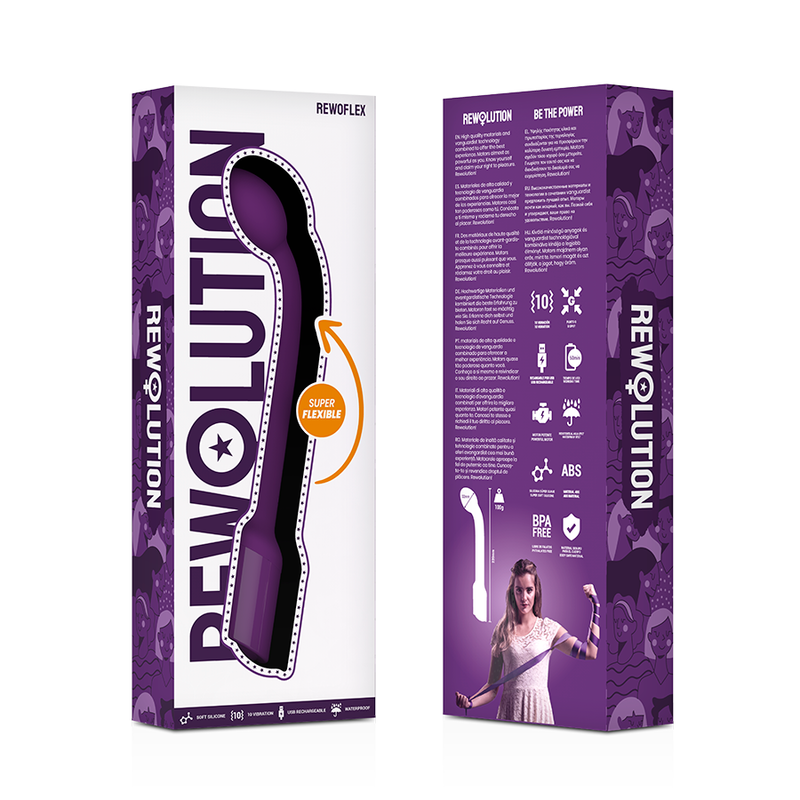 ESTIMULADOR PUNTO G FLEXIBLE -REWOLUTION