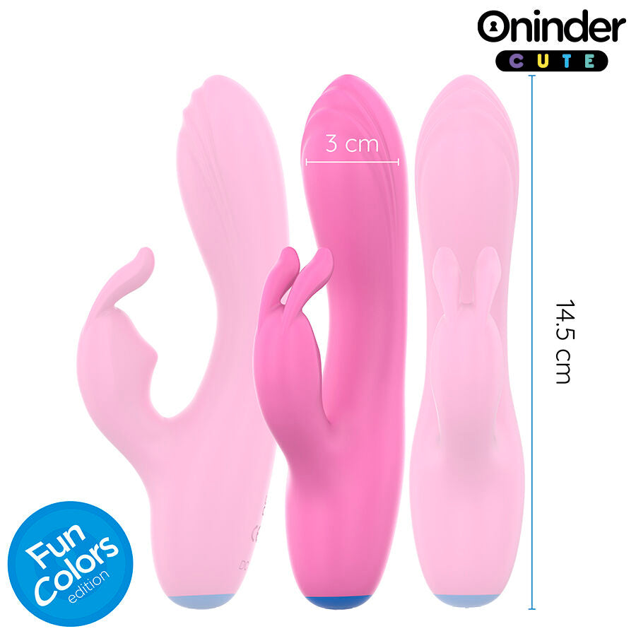 Vibrador ONINDER Rabbit – Doble Estimulación Clitorial y Vaginal con App Inteligente