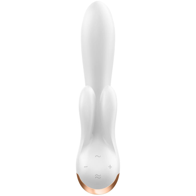 Vista frontal de Vibrador Satisfyer Double Flex 
