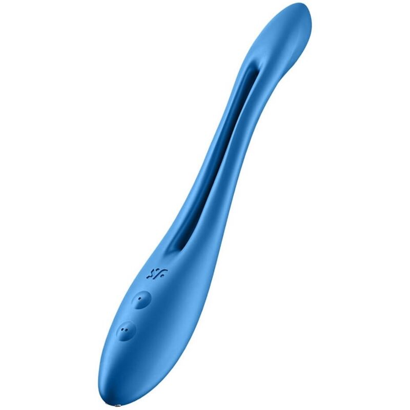 Satisfyer Elastic Game Multi Vibrator en azul, vibrador versátil 