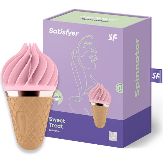 Satisfyer Sweet Treat Spinnator Rosa