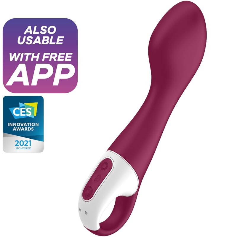 Satisfyer Hot Spot, el vibrador diseñado para estimulación del punto G con APP